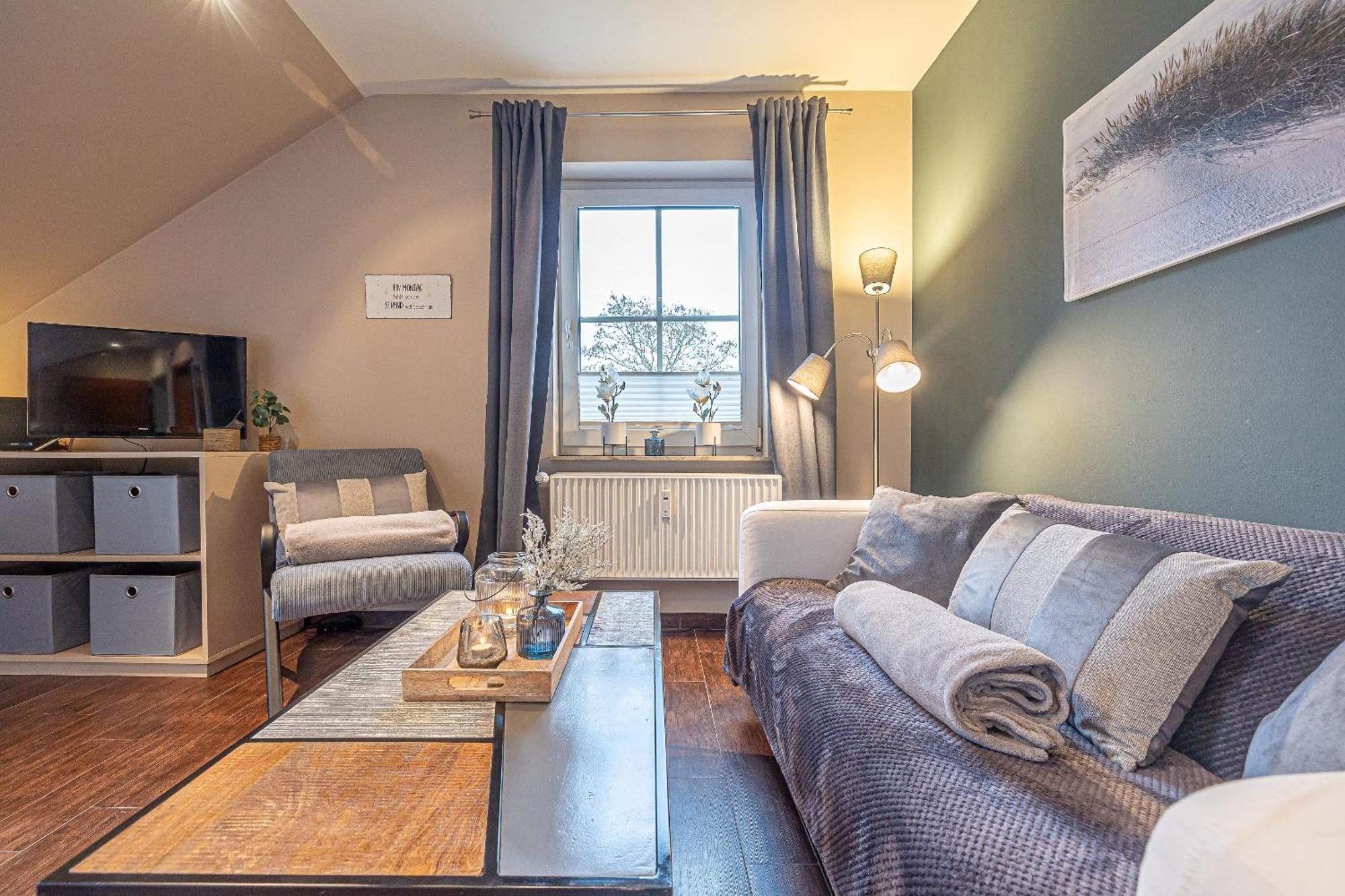 Strandresidenz Wassersleben: Beachfront Studio with Sea View Harrislee Exterior photo