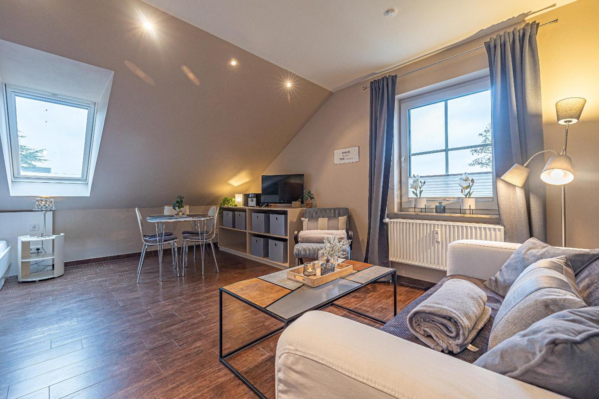 Strandresidenz Wassersleben: Beachfront Studio with Sea View Harrislee Exterior photo