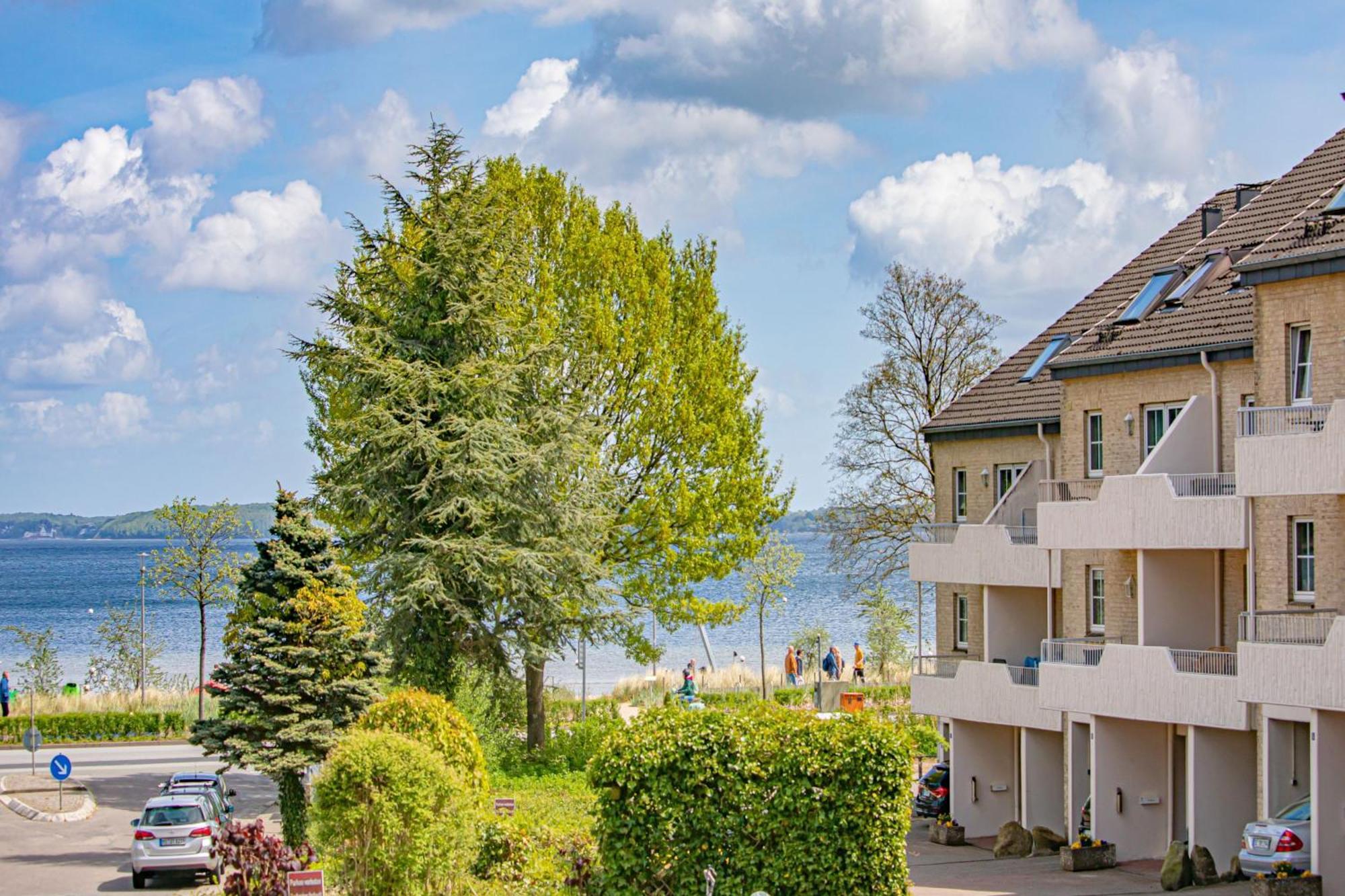 Strandresidenz Wassersleben: Beachfront Studio with Sea View Harrislee Exterior photo